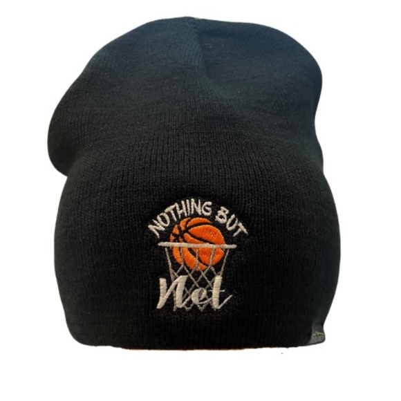 Nothing But Net Black Beanie NWOT - Picture 1 of 6